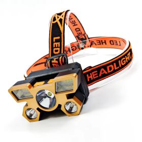 LED Headlights; USB Rechargeable Waterproof LED Headlamp For Outdoor Camping Adventure