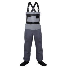 Kylebooker Waterproof Breathable Stockingfoot Chest Wader Premium Five Layer Fabric Fishing Hunting Waders KB007